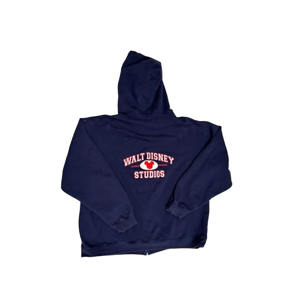 Vintage 90’s Walt Disney Studious Zip Up Hoodie NWOT - Picture 2 of 3